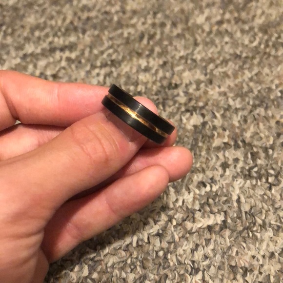 Tungsten Mens ring size 13 - Picture 1 of 2